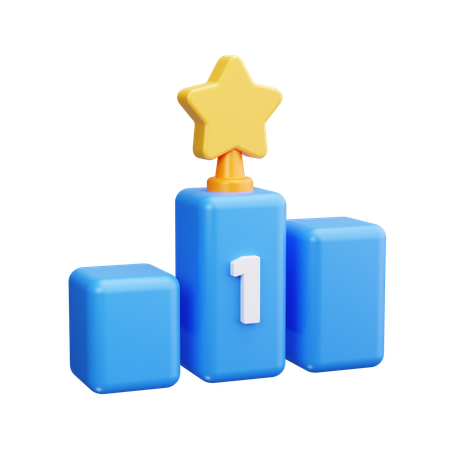 リーダーボード  3D Icon