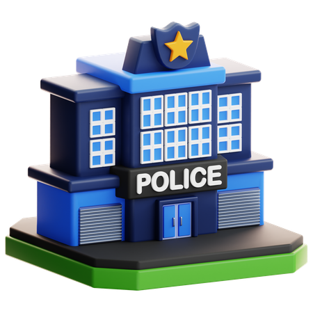 경찰  3D Icon