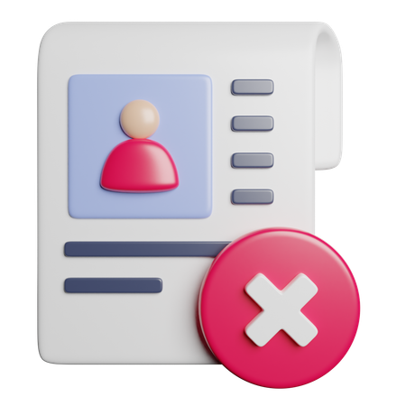 拒否されました  3D Icon