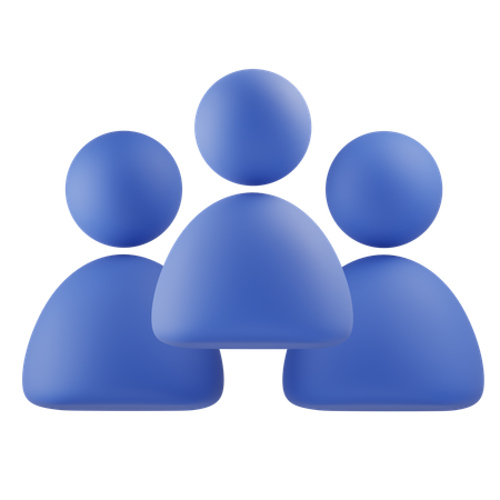 グループ  3D Icon