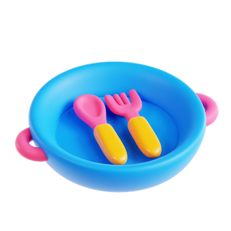 給餌セット  3D Icon