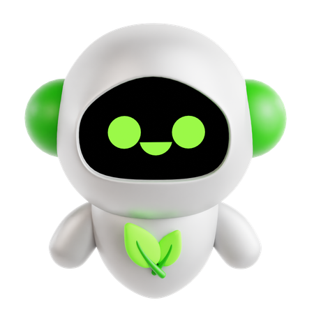 로봇 농부  3D Icon