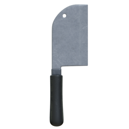 정육점 칼  3D Icon