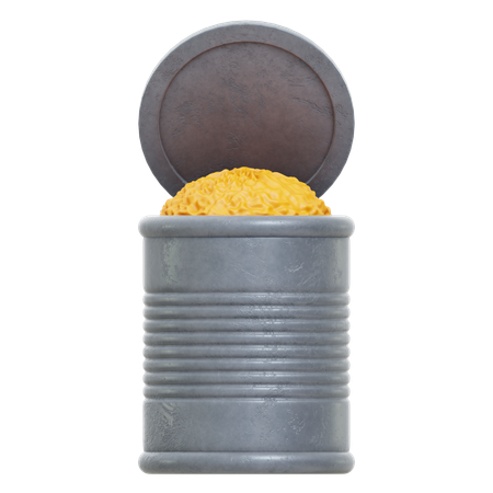 통조림 식품  3D Icon