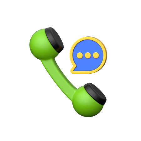 비즈니스 콜  3D Icon