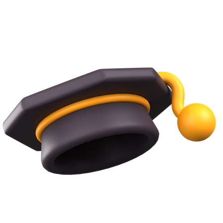 卒業帽  3D Icon