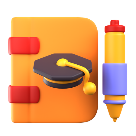 筆記具  3D Icon