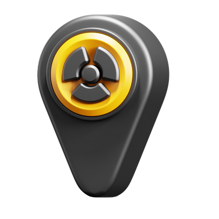 核施設  3D Icon