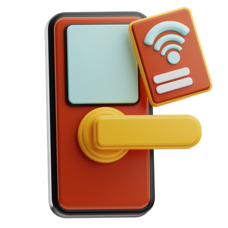 무선 키  3D Icon