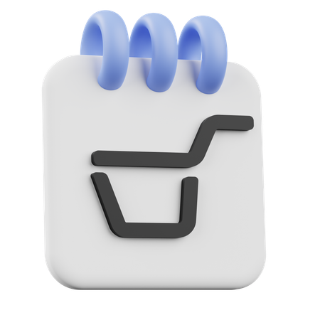 트롤리 달력  3D Icon