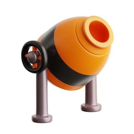 コンクリートミキサー  3D Icon