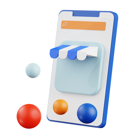 쇼핑 분위기  3D Icon