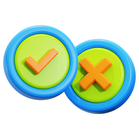 의사결정  3D Icon