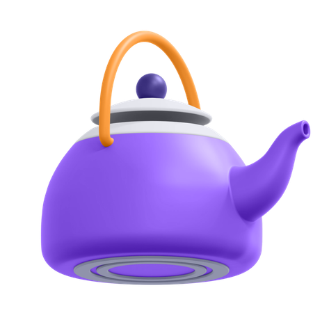 주전자  3D Icon
