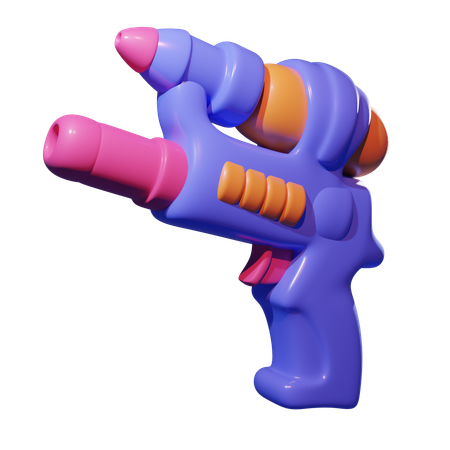 물총  3D Icon
