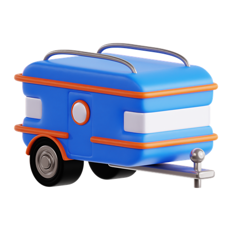 キャラバントレーラー  3D Icon