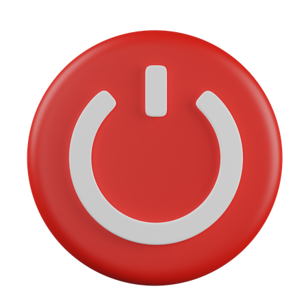 停止  3D Icon