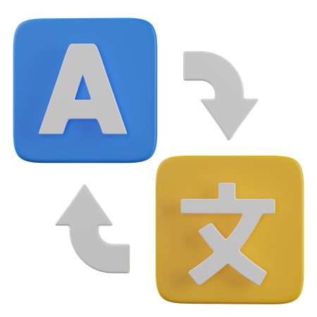 翻訳する  3D Icon
