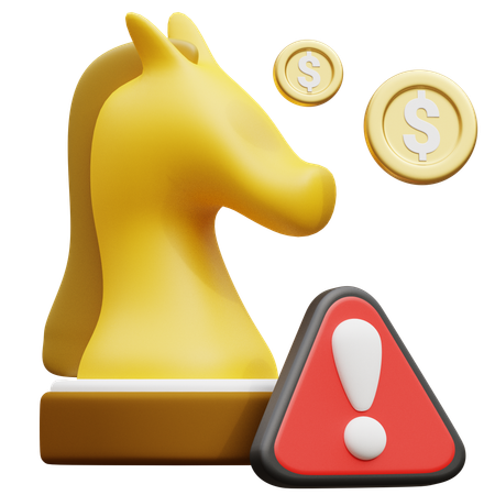전략  3D Icon