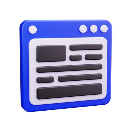 관리  3D Icon