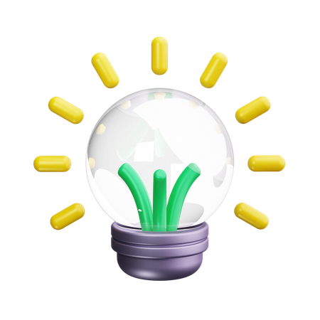 직원 아이디어  3D Icon