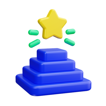 성취  3D Icon