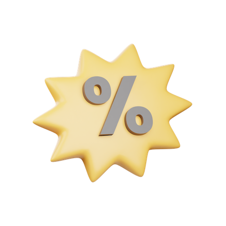 세일 쇼핑  3D Icon