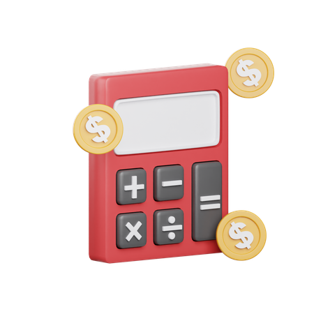 計算  3D Icon
