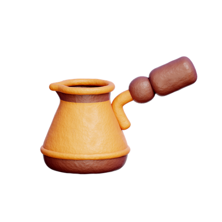 コーヒーポット  3D Icon