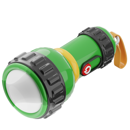懐中電灯  3D Icon