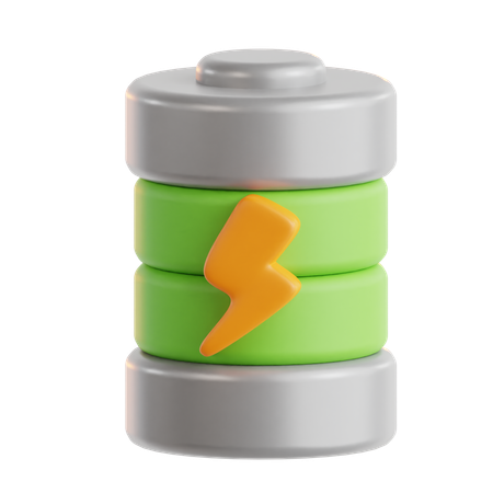 バッテリーリサイクル  3D Icon
