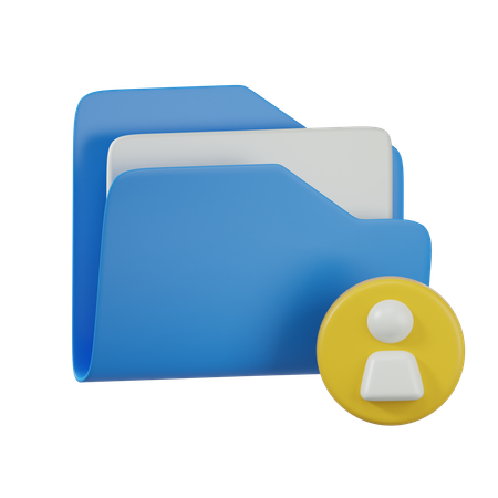 ユーザーフォルダ 3D Icon