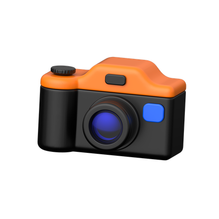 카메라  3D Icon