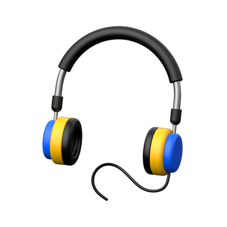 헤드폰  3D Icon