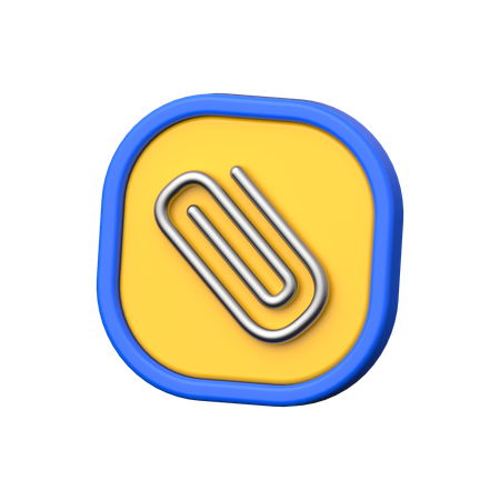 부착  3D Icon