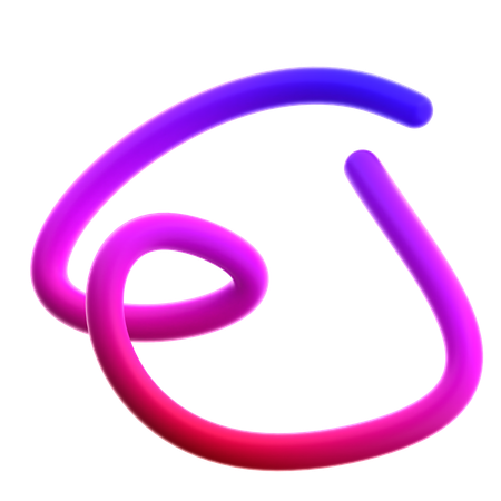 ライン  3D Icon