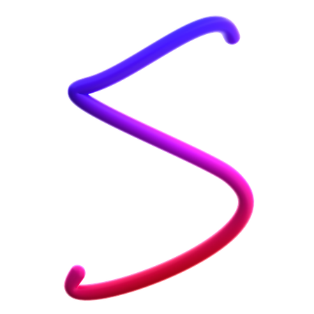 ライン  3D Icon
