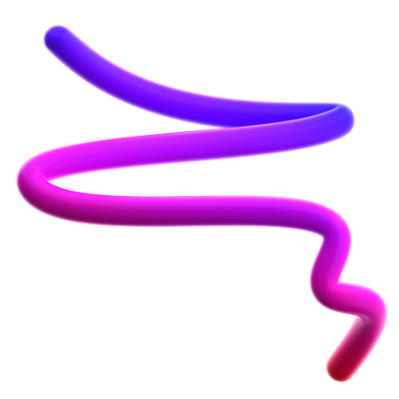 ライン  3D Icon