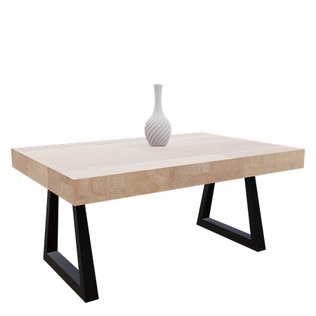 木のテーブル  3D Icon