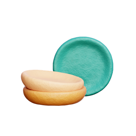 그릇  3D Icon