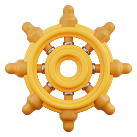 보트 네비게이션  3D Icon