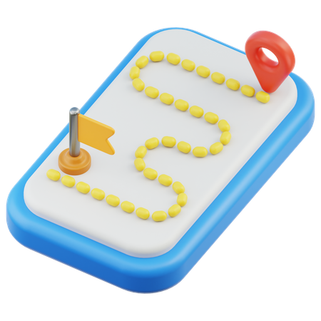 노선  3D Icon