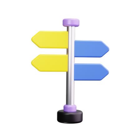 방향 표시  3D Icon