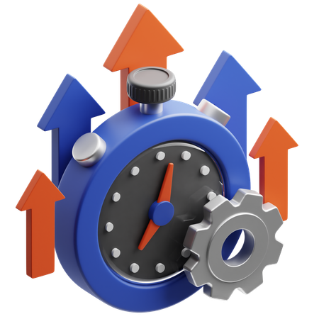 생산력  3D Icon