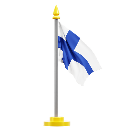 フィンランド  3D Icon