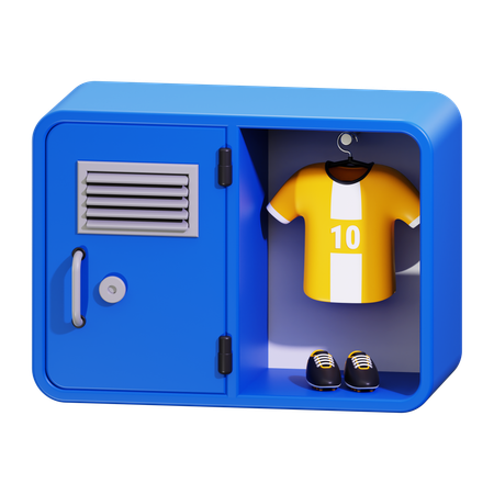 ロッカールーム  3D Icon