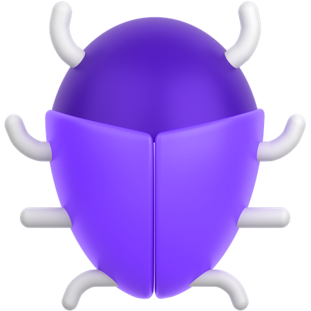 バグ ウイルス  3D Icon