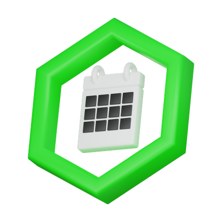경기 일정  3D Icon