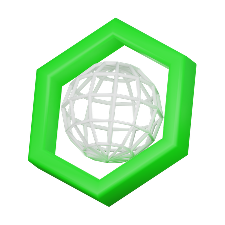 브라우저  3D Icon