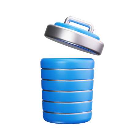 ごみ箱  3D Icon